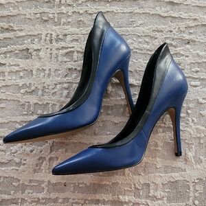 Rock & Republic Blue & Black Heels
